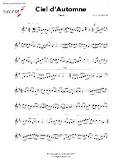 download the accordion score Ciel d'Automne (Java) in PDF format