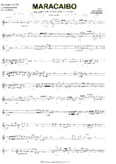 download the accordion score Maracaibo (Chant : Lu Colombo) in PDF format