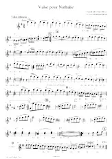 scarica la spartito per fisarmonica Valse pour Nathalie in formato PDF