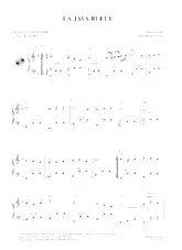 scarica la spartito per fisarmonica La java bleue in formato PDF