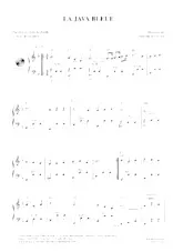 download the accordion score La java bleue in PDF format