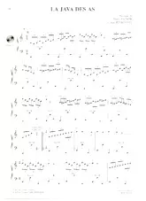 download the accordion score La java des as in PDF format