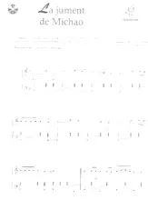 descargar la partitura para acordeón La jument de Michao (Folk) en formato PDF