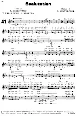 télécharger la partition d'accordéon Svalutation (Chant : Adriano Celentano) au format PDF