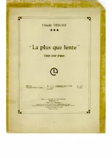 scarica la spartito per fisarmonica La plus que lente (Arrangement : Léon Roques) (Valse lente) in formato PDF