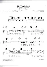 télécharger la partition d'accordéon Suzanna (Chant : The art compagny / Carlos) au format PDF