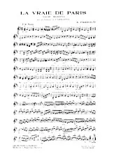 descargar la partitura para acordeón La vraie de Paris (Sur la chanson de Fortune Chaleyer) ( Valse Musette) en formato PDF