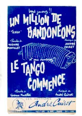 scarica la spartito per fisarmonica Un million de bandonéons (Orchestration) (Tango) in formato PDF