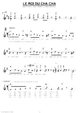 download the accordion score Le Roi du cha cha in PDF format