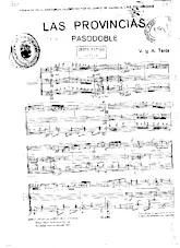 télécharger la partition d'accordéon Las Provincias (Orchestration) (Paso Doble) au format PDF