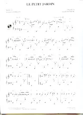 télécharger la partition d'accordéon Le petit jardin (Slow Rock) au format PDF