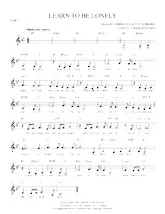 descargar la partitura para acordeón Learn to be lonely (Rumba) en formato PDF