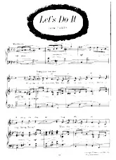 télécharger la partition d'accordéon Let's do it (from Paris) (Arrangement : Albert Sirmay) (Slow Fox-Trot) au format PDF