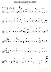 download the accordion score Délicieusement Boston in PDF format