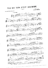 descargar la partitura para acordeón Toi et ton sourire (Valse) en formato PDF