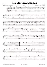 download the accordion score Rue des Grumillons (Valse) in PDF format