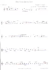download the accordion score Des yeux des lèvres (Ballade) in PDF format