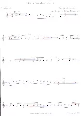 descargar la partitura para acordeón Des yeux des lèvres (Ballade) en formato PDF