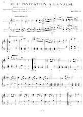 download the accordion score L'invitation à la valse (Arrangement : Léo Laurent) in PDF format
