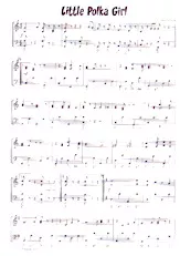 télécharger la partition d'accordéon Little polka girl au format PDF