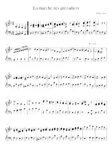 download the accordion score La marche des grenadiers in PDF format