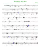 télécharger la partition d'accordéon Alle duiven op de dam (Arrangement : Luc Markey) (Chant : Gert & Hermien) (Country Quickstep Linedance) au format PDF