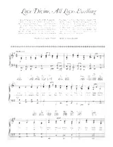 télécharger la partition d'accordéon Love divine, all loves excelling (Slow Ballade) au format PDF
