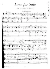 télécharger la partition d'accordéon Love for sale (from The New Yorkers) (Arrangement : Albert Sirmay) (Slow Fox-Trot) au format PDF