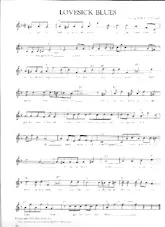 scarica la spartito per fisarmonica Lovesick blues (Arrangement : Frank Rich) (Chant : Hank Williams) (Country Swing Madison) in formato PDF