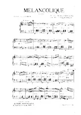 descargar la partitura para acordeón Mélancolique (Valse) en formato PDF