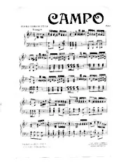télécharger la partition d'accordéon Campo Florido (Tango) au format PDF