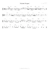 scarica la spartito per fisarmonica Madam Dragon (Arrangement : Johan Verbeek) (Valse) in formato PDF