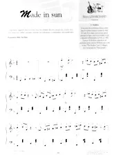télécharger la partition d'accordéon Made in sun (Swing Madison) au format PDF