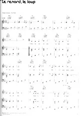 download the accordion score Le renard, le loup in PDF format