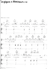 descargar la partitura para acordeón La gigue à Mitchounano en formato PDF