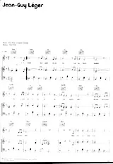 scarica la spartito per fisarmonica Jean-Guy Léger in formato PDF