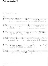 scarica la spartito per fisarmonica Où sont-elles ? (Arrangement : Paul Piché) in formato PDF