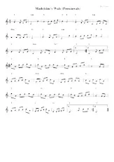 télécharger la partition d'accordéon Madeleine's wals (Poesenwals) (Valse Lente) (Folk) au format PDF