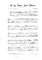 télécharger la partition d'accordéon A la dur des durs (Orchestration) (Valse) au format PDF