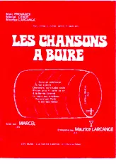 télécharger la partition d'accordéon Les chansons à boire (Pot Pourri) au format PDF