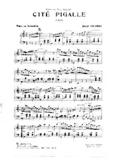 descargar la partitura para acordeón Cité Pigalle (Valse) en formato PDF