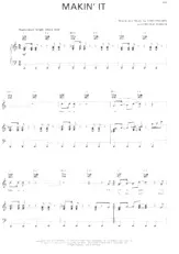 download the accordion score Makin' it (Disco) in PDF format