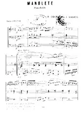 télécharger la partition d'accordéon Manolete (Orchestration) (Paso Doble) au format PDF