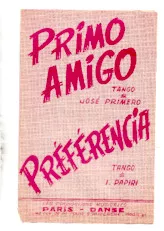 scarica la spartito per fisarmonica Primo amigo (Tango) in formato PDF