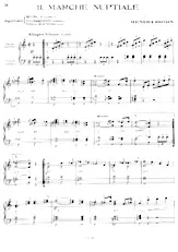 download the accordion score Marche nuptiale (Arrangement : Léo Laurent) in PDF format