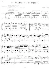 download the accordion score Marche Turque (Arrangement : Léo Laurent) in PDF format
