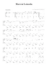 télécharger la partition d'accordéon Marcial Lalanda (Paso Doble) au format PDF