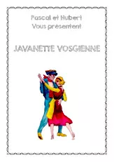 scarica la spartito per fisarmonica Javanette Vosgienne in formato PDF