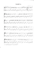 download the accordion score Marina in PDF format