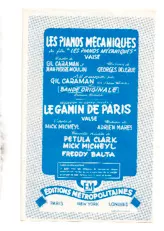 descargar la partitura para acordeón Le gamin de Paris (Création : Yves Montant ) (Arrangement : Bob Astor) (Nouvelle création de : Petula Clark / Mick Micheyl / Freddy Balta) (Orchestration) (Valse) en formato PDF